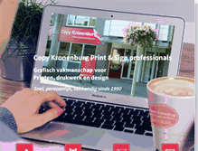 Tablet Screenshot of copykronenburg.nl